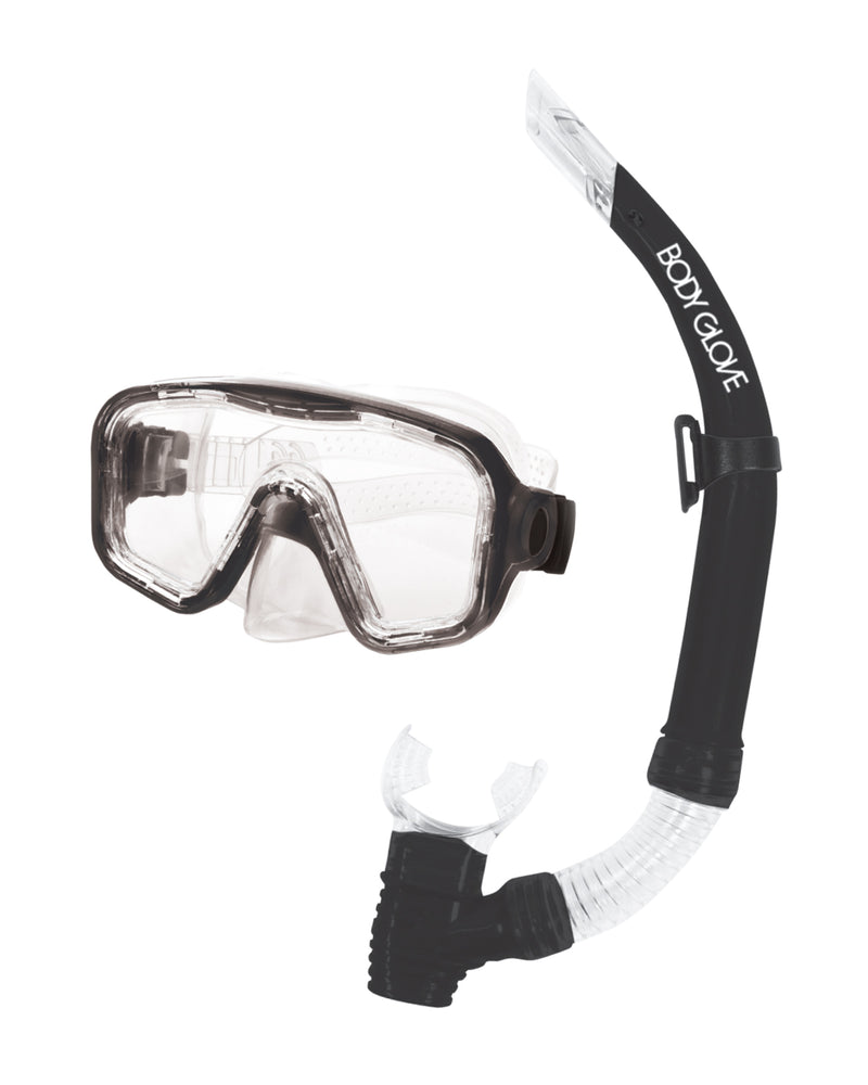Malta Mask / Snorkel Combo - Black