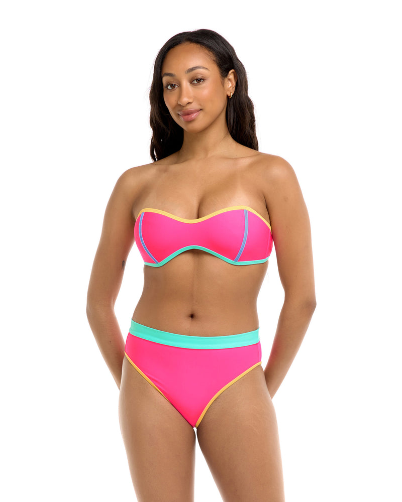 Vibration Tainted Love Retro Bandeau - Bubble Gum