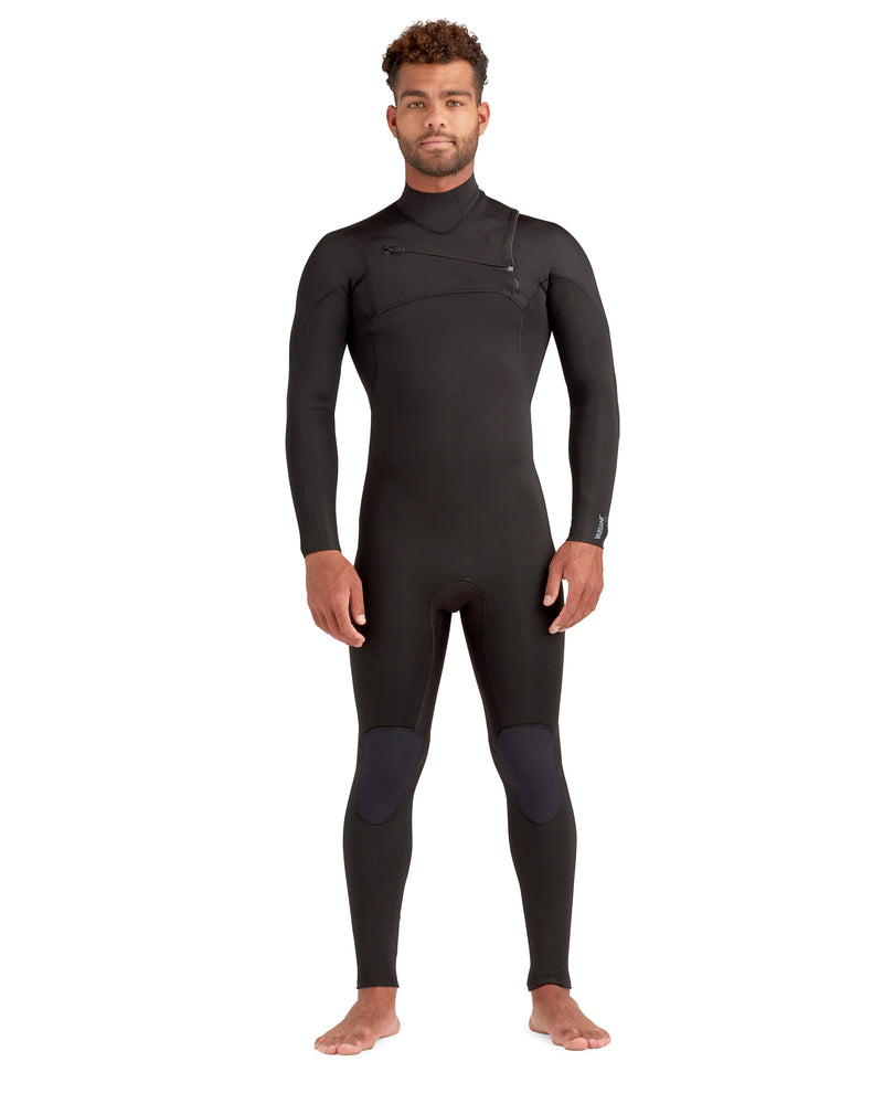 Variant 3/2mm Men's Chest-Zip Fullsuit - Black